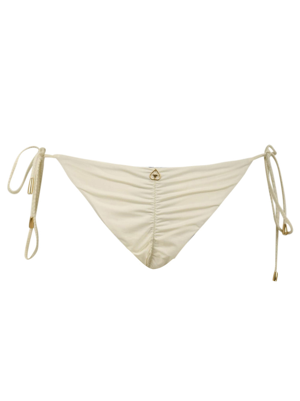 Costume slip brasiliano anelli irregolari MISS BIKINI Donna - Bianco