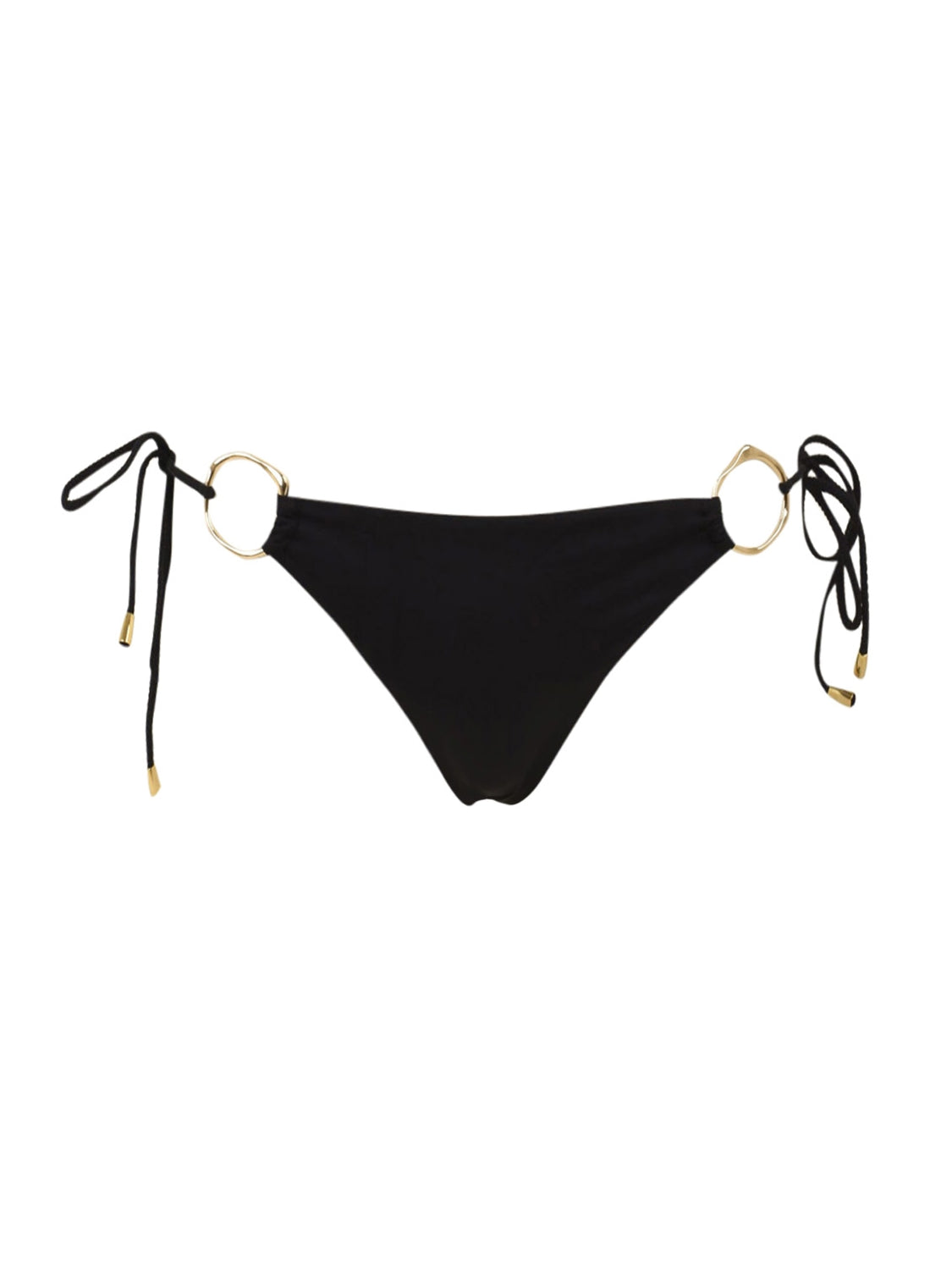 Costume slip Brasile anelli MISS BIKINI Donna - Nero
