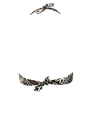 Costume triangolo americana anello MISS BIKINI Donna - Nero