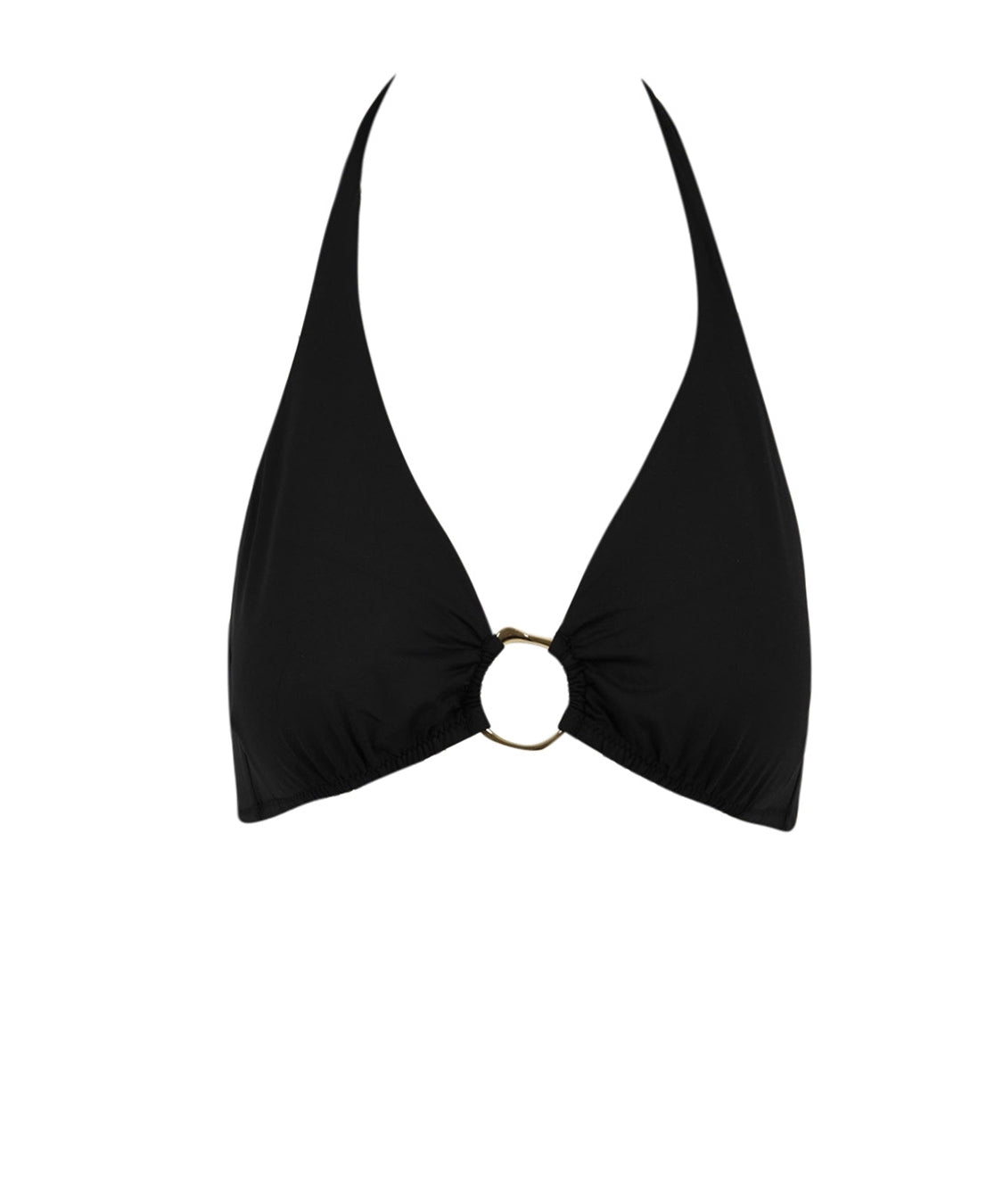 Costume triangolo americana anello MISS BIKINI Donna - Nero