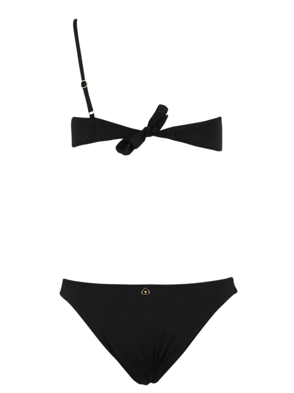 Costume Trikini asimmetrico anello MISS BIKINI Donna - Nero