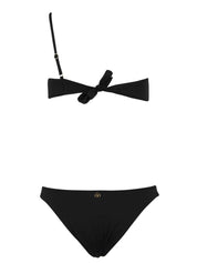 Costume Trikini asimmetrico anello MISS BIKINI Donna - Nero