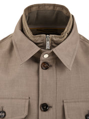 Giubbotto Dulac-Pum MOORER Uomo - Beige