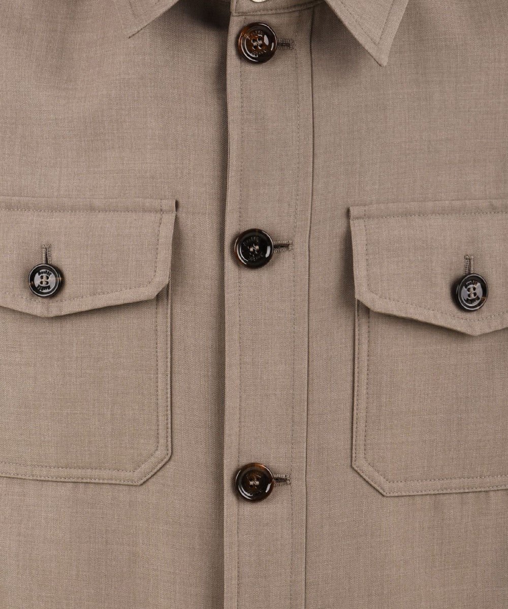 Giubbotto Dulac-Pum MOORER Uomo - Beige