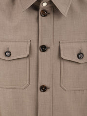 Giubbotto Dulac-Pum MOORER Uomo - Beige