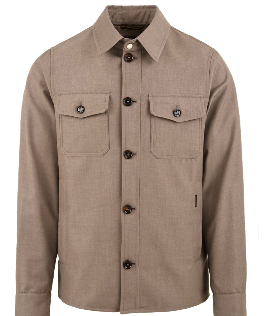 Giubbotto Dulac-Pum MOORER Uomo - Beige