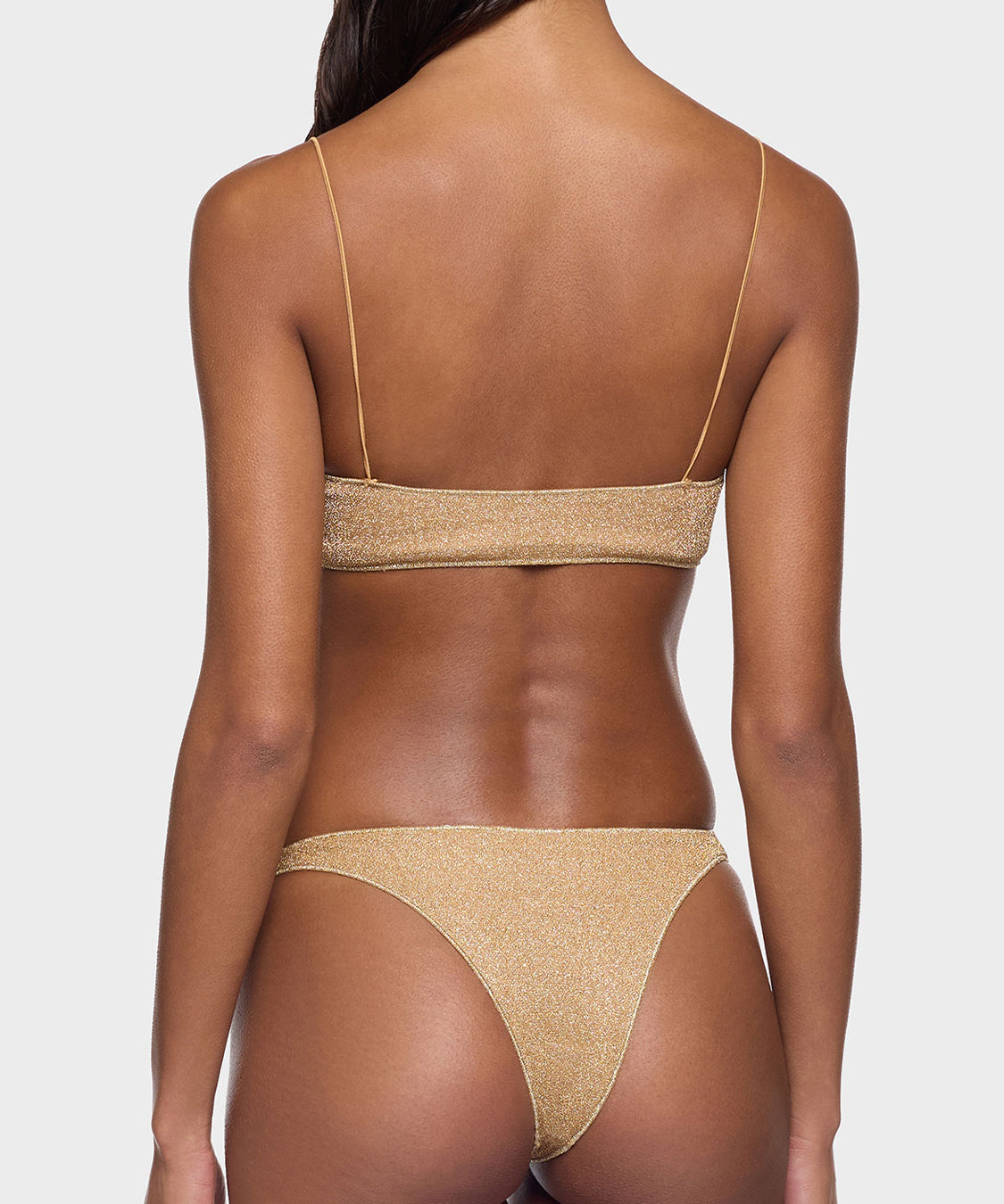 Costume Lumière Beads Bandeau Set OSÉREE Donna - Oro