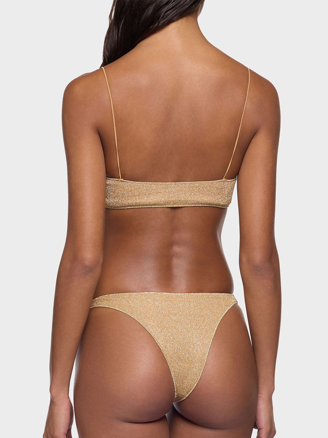 Costume Lumière Beads Bandeau Set OSÉREE Donna - Oro