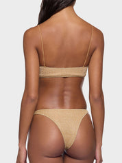 Costume Lumière Beads Bandeau Set OSÉREE Donna - Oro