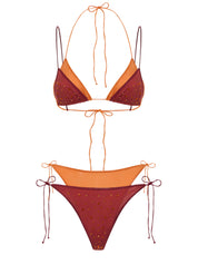 Costume Double Gem OSÉREE Donna - Rosso