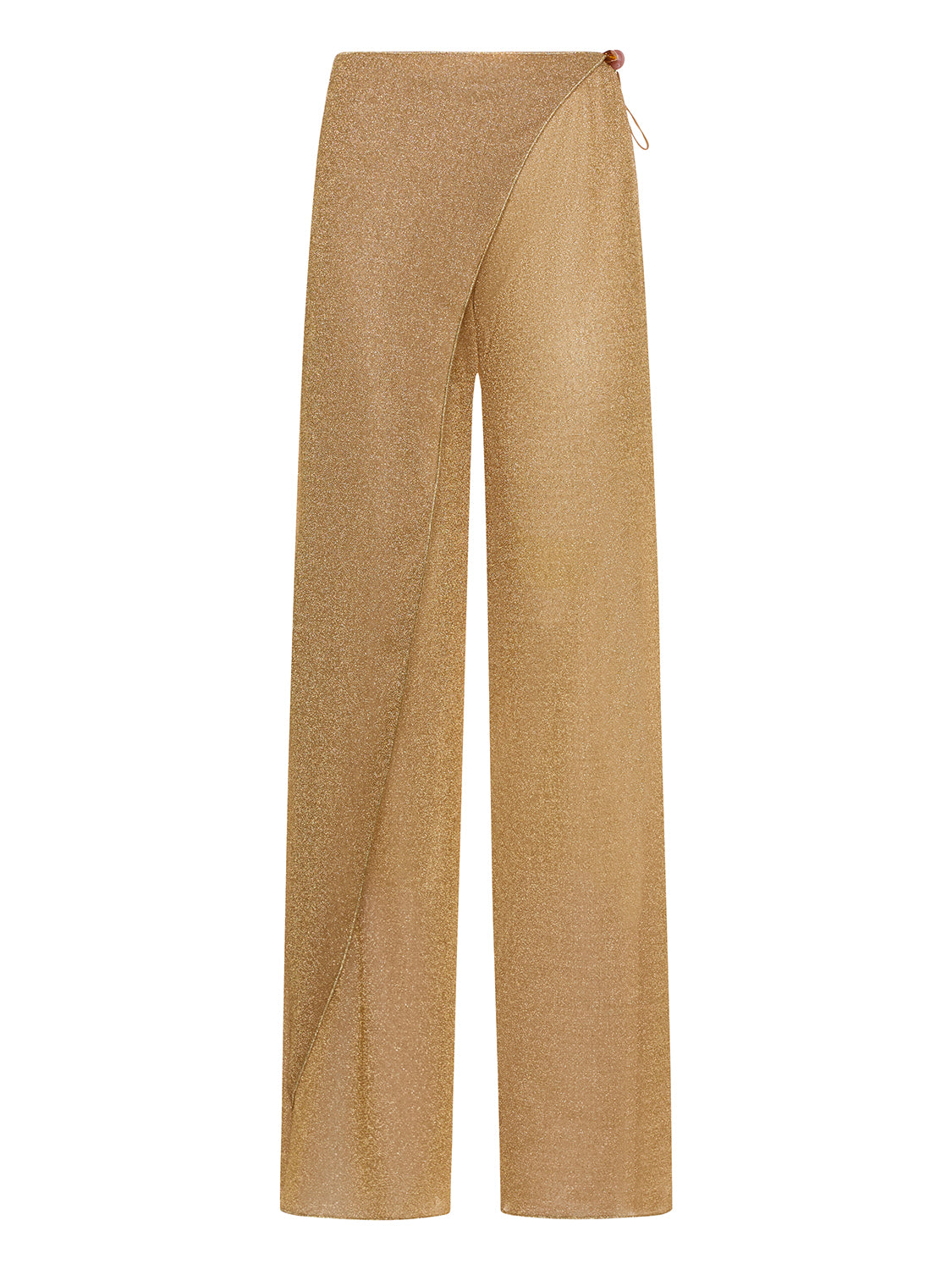 Pantalone Lumière Beads Pareo OSÉREE Donna - Oro