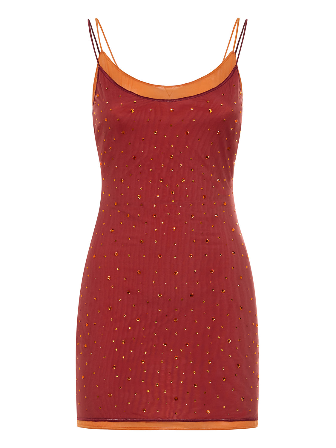 Abito corto Double Gem OSÉREE Donna - Rosso