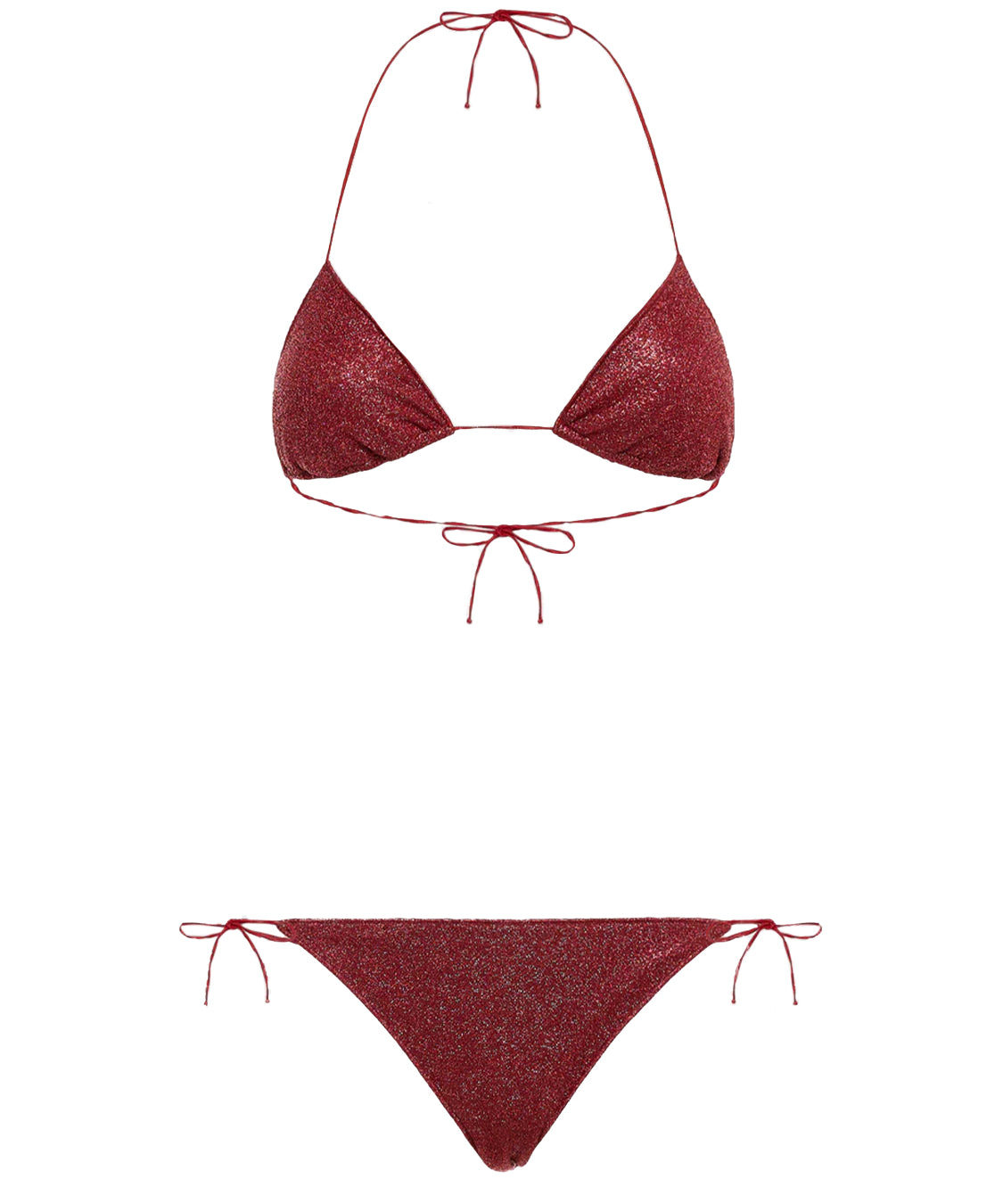 Costume Lumière Two Piece OSÉREE Donna - Rosso