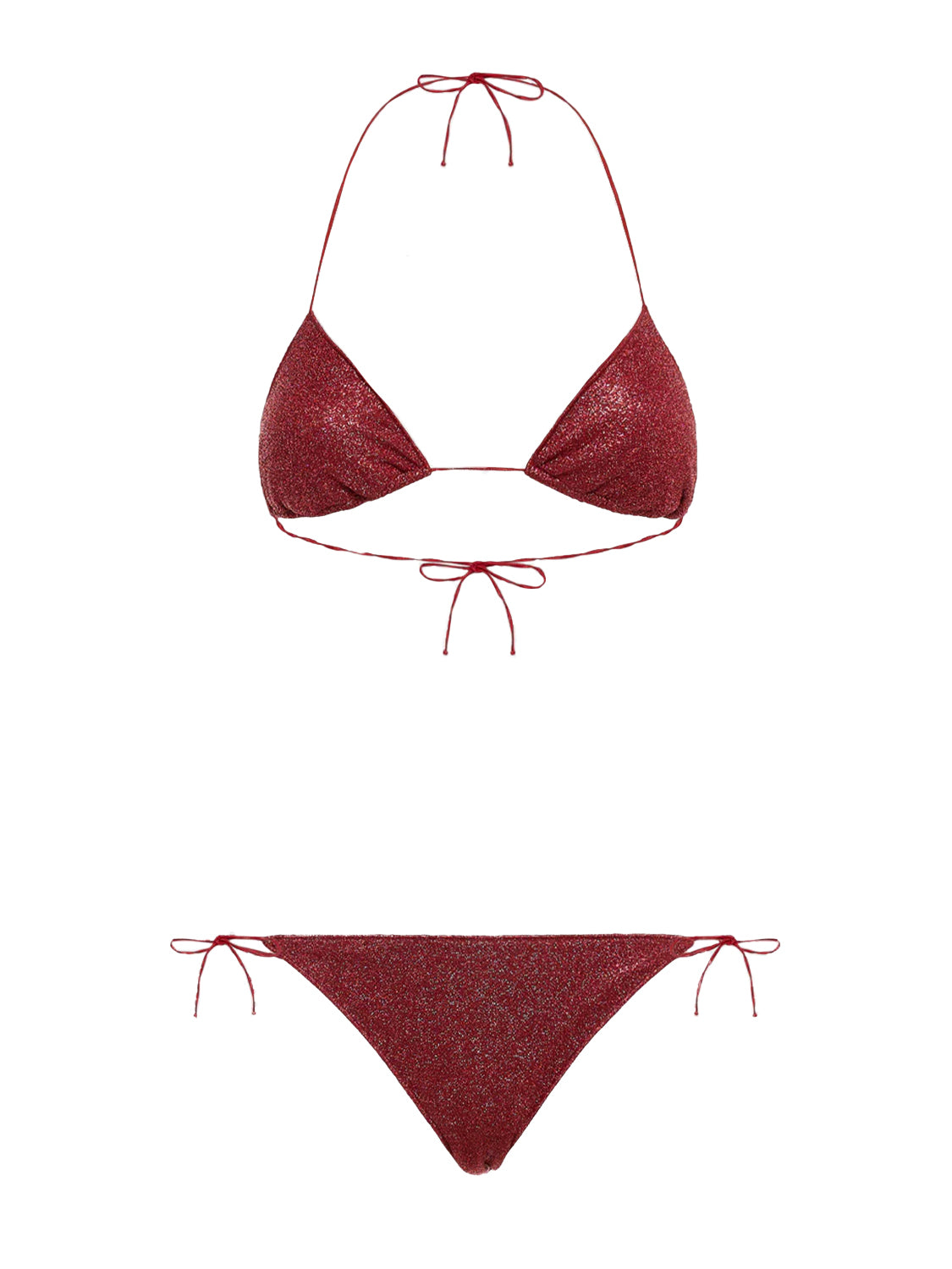 Costume Lumière Two Piece OSÉREE Donna - Rosso