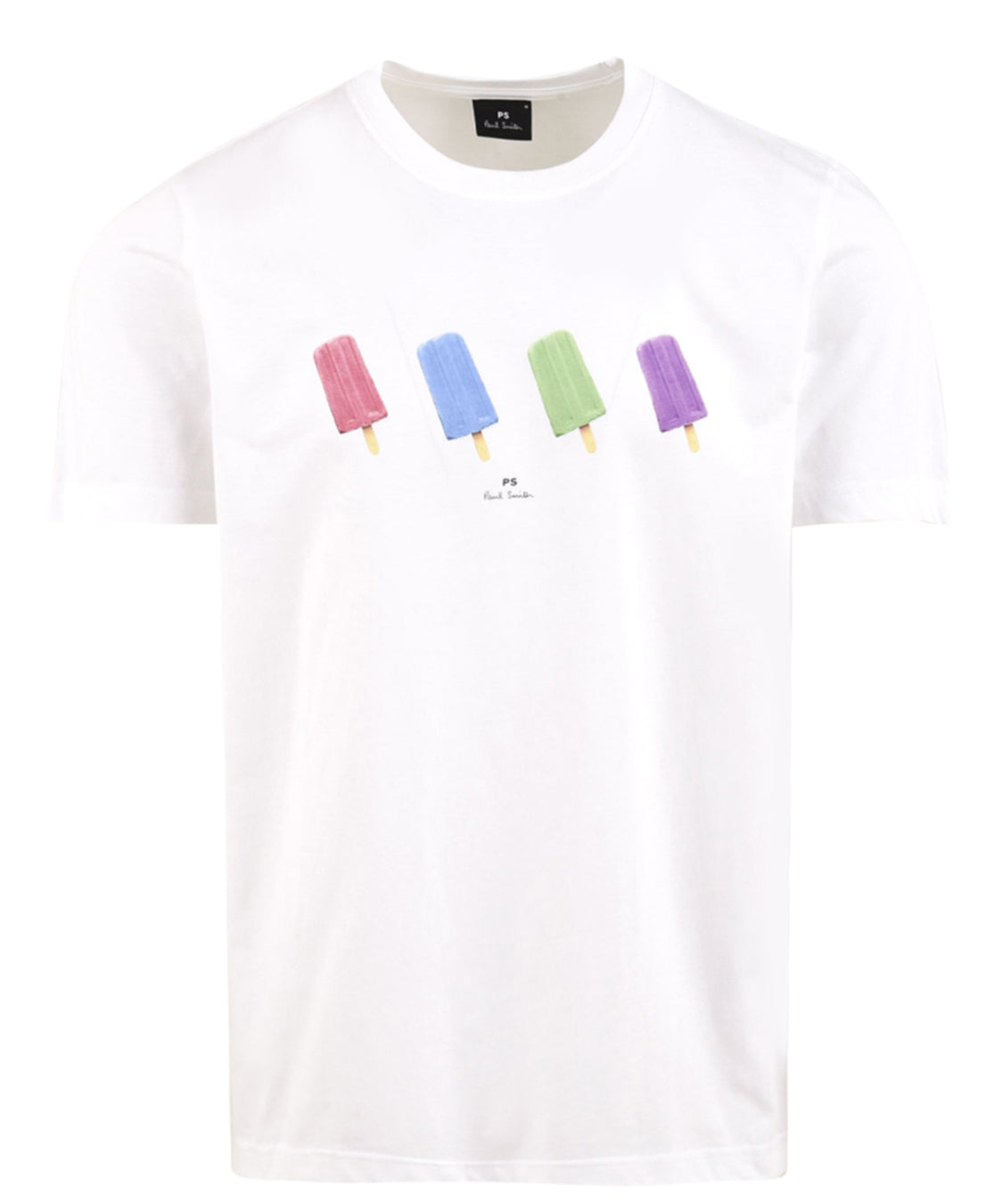 T-shirt regular fit Lollies PAUL SMITH Uomo - Bianco
