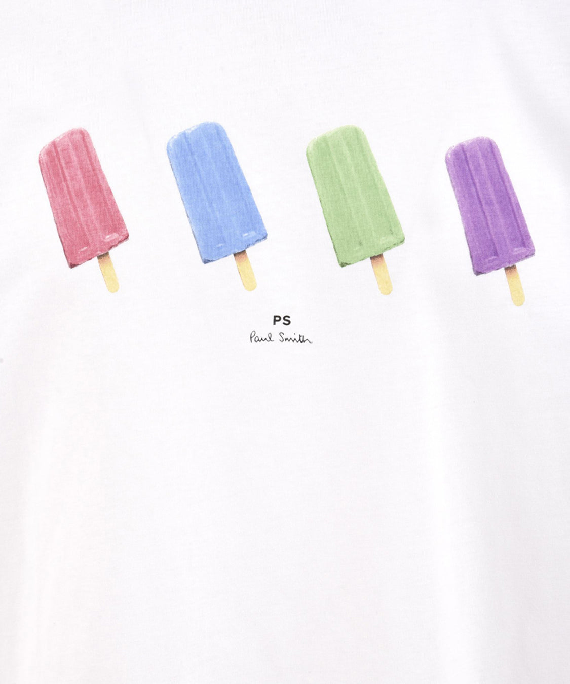 T-shirt regular fit Lollies PAUL SMITH Uomo - Bianco