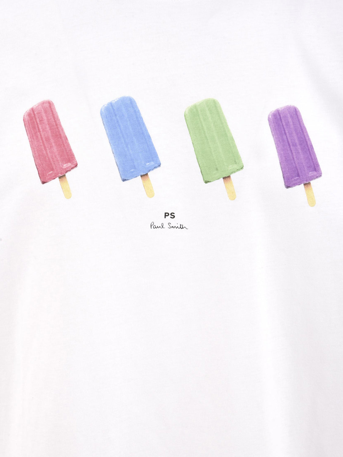 T-shirt regular fit Lollies PAUL SMITH Uomo - Bianco