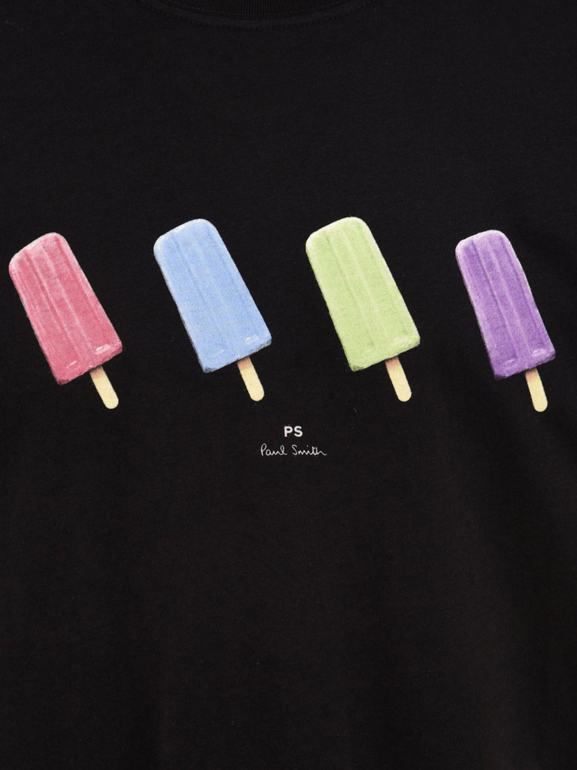 T-shirt regular fit Lollies PAUL SMITH Uomo - Nero