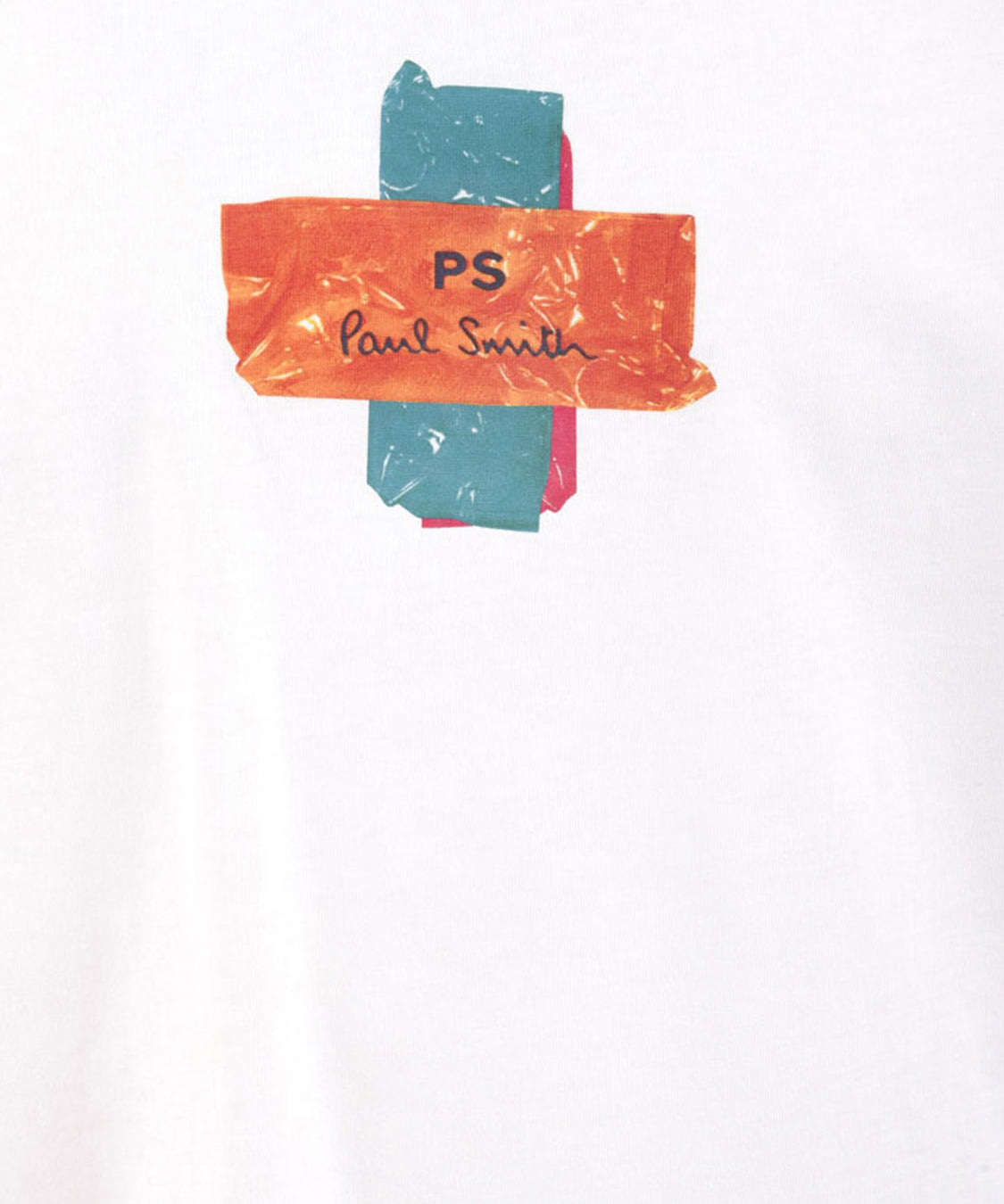 T-shirt regular fit Cross PAUL SMITH Uomo - Bianco
