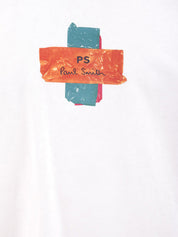 T-shirt regular fit Cross PAUL SMITH Uomo - Bianco