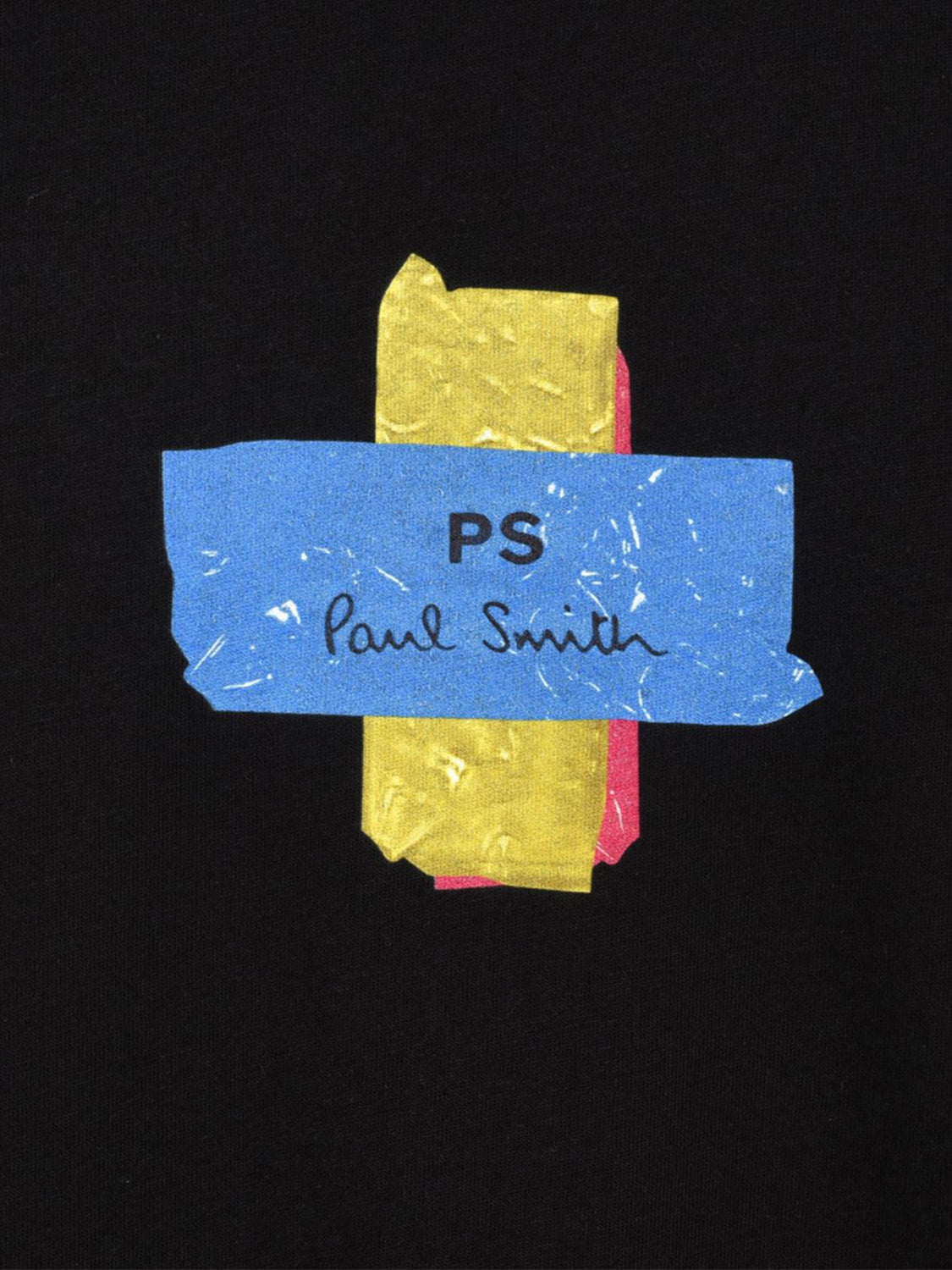 T-shirt regular fit Cross PAUL SMITH Uomo - Nero