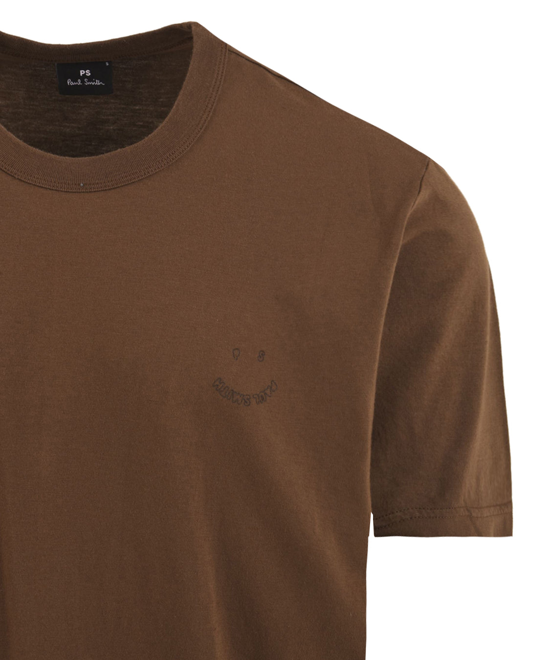 T-shirt oversided Happy PAUL SMITH Uomo - Marrone