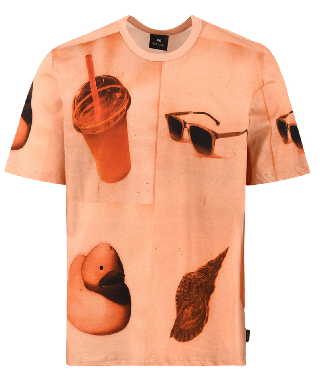 T-shirt casual fit PAUL SMITH Uomo - Arancione