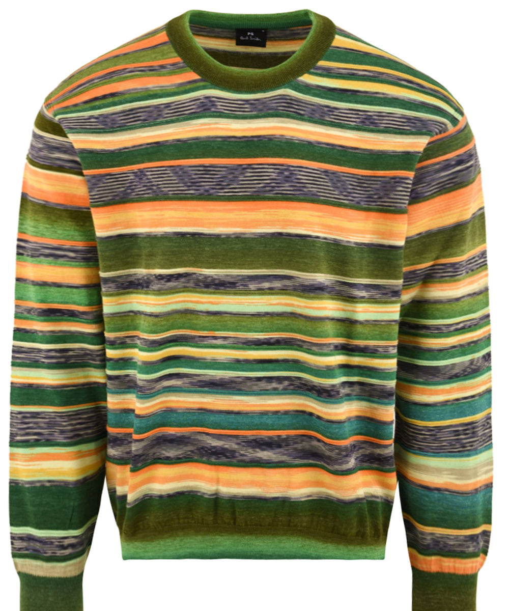 Maglia crew neck PAUL SMITH Uomo - Verde