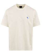 T-shirt casual fit Sub Zebra PAUL SMITH Uomo - Bianco