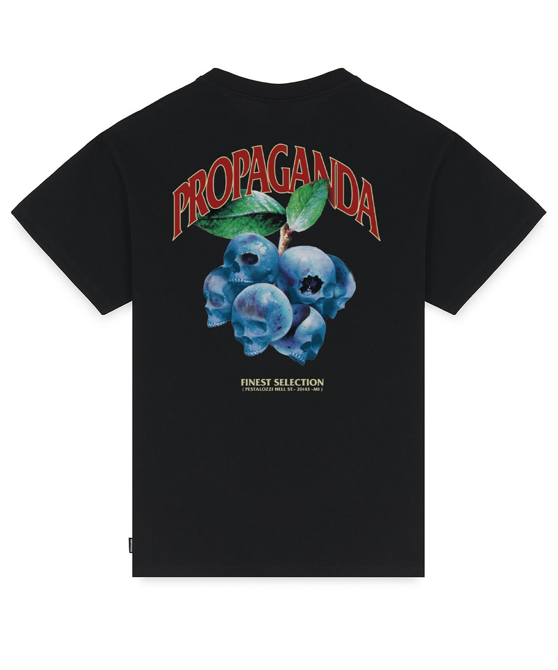 T-shirt Blueberry PROPAGANDA Uomo - Nero