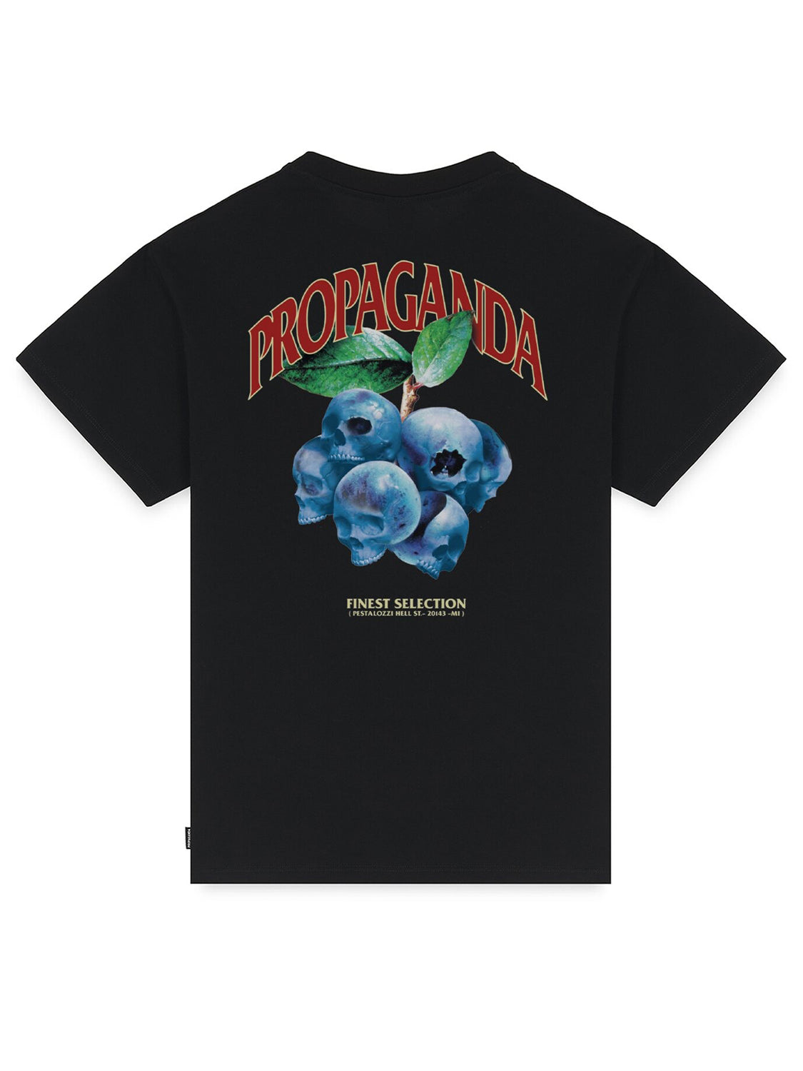 T-shirt Blueberry PROPAGANDA Uomo - Nero