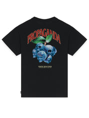T-shirt Blueberry PROPAGANDA Uomo - Nero