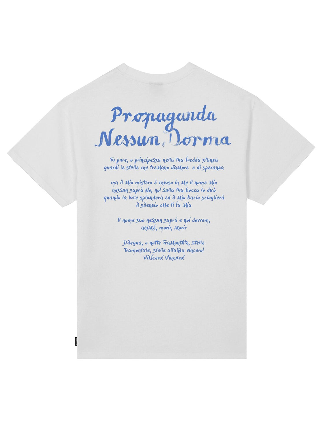 T-shirt Nessun Dorma PROPAGANDA Uomo - Bianco