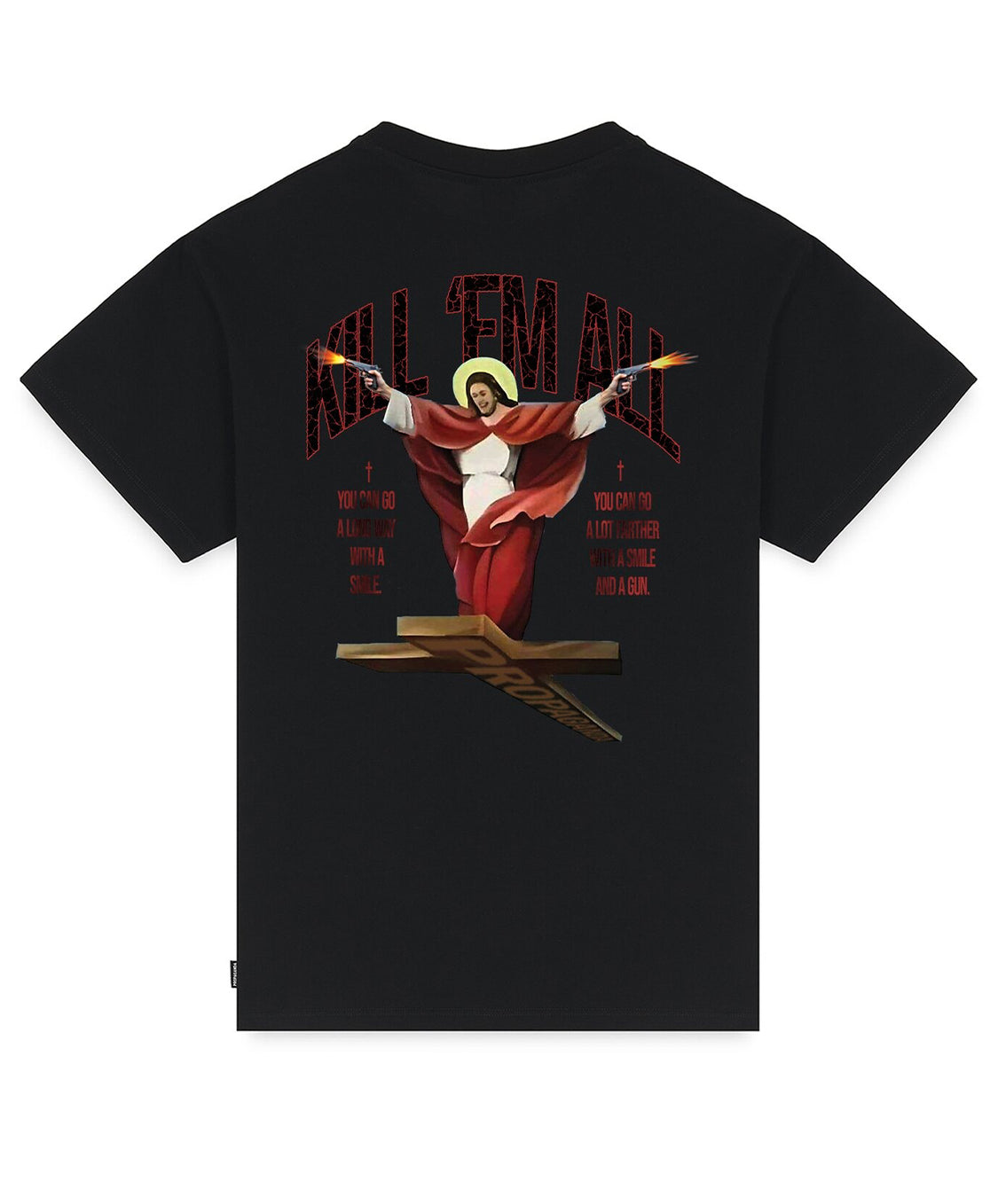 T-shirt Smile PROPAGANDA Uomo - Nero