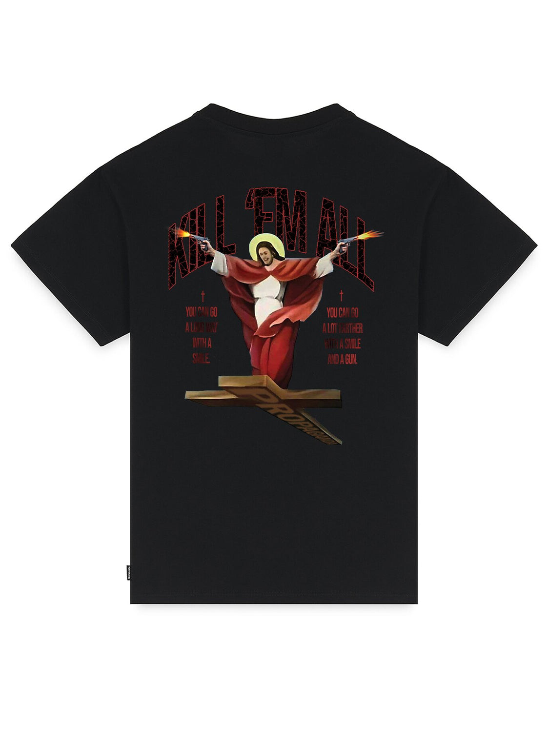T-shirt Smile PROPAGANDA Uomo - Nero
