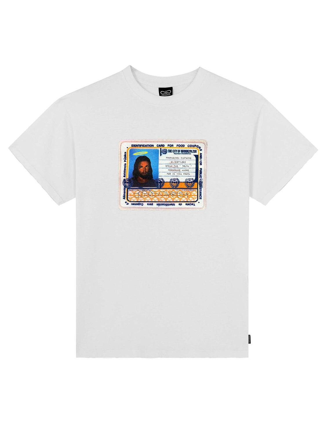T-shirt Ol' Dirty Jeez PROPAGANDA Uomo - Bianco