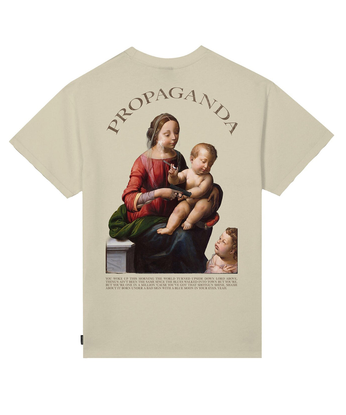 T-shirt Revival PROPAGANDA Uomo - Beige