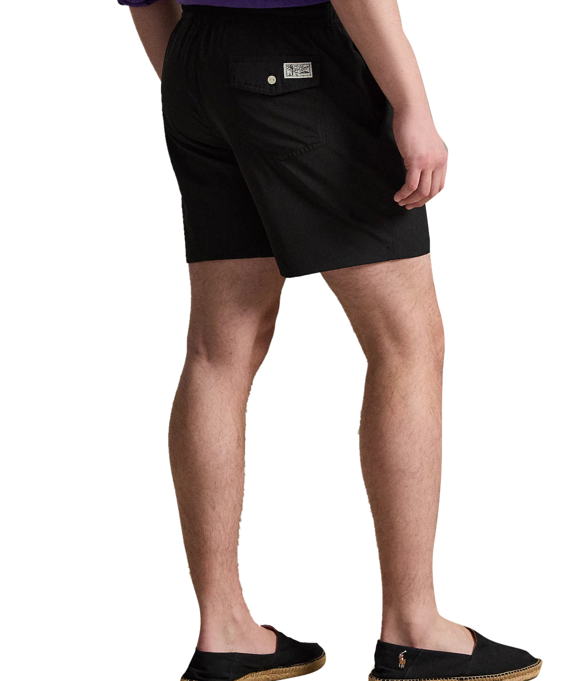 Costume Traveler Mid Boxer RALPH LAUREN Uomo - Nero