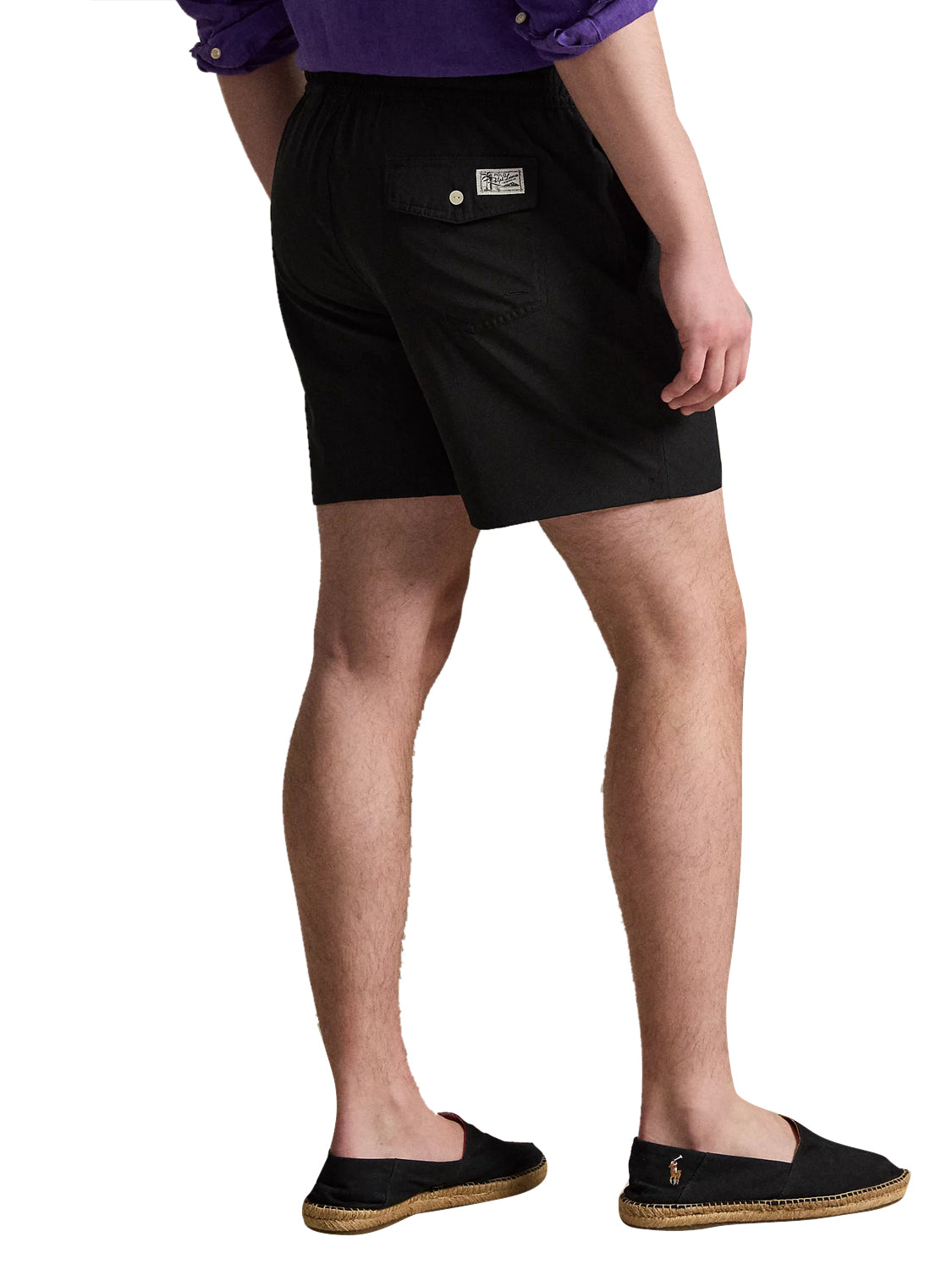 Costume Traveler Mid Boxer RALPH LAUREN Uomo - Nero