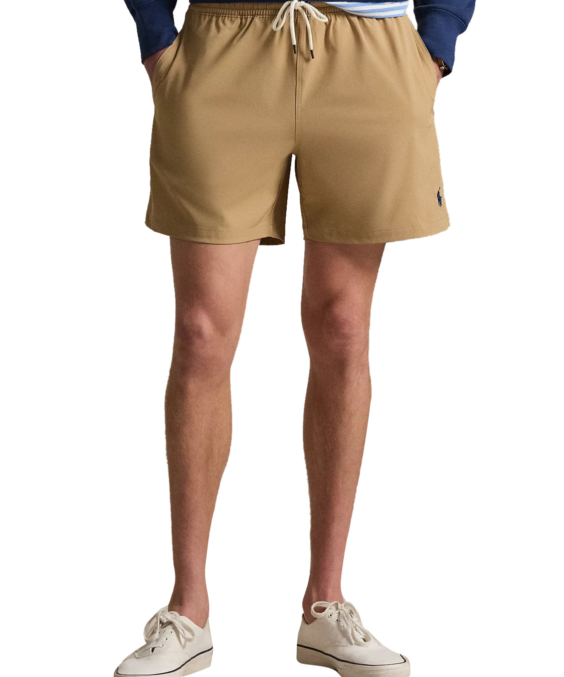 Costume Traveler Mid Boxer RALPH LAUREN Uomo - Beige