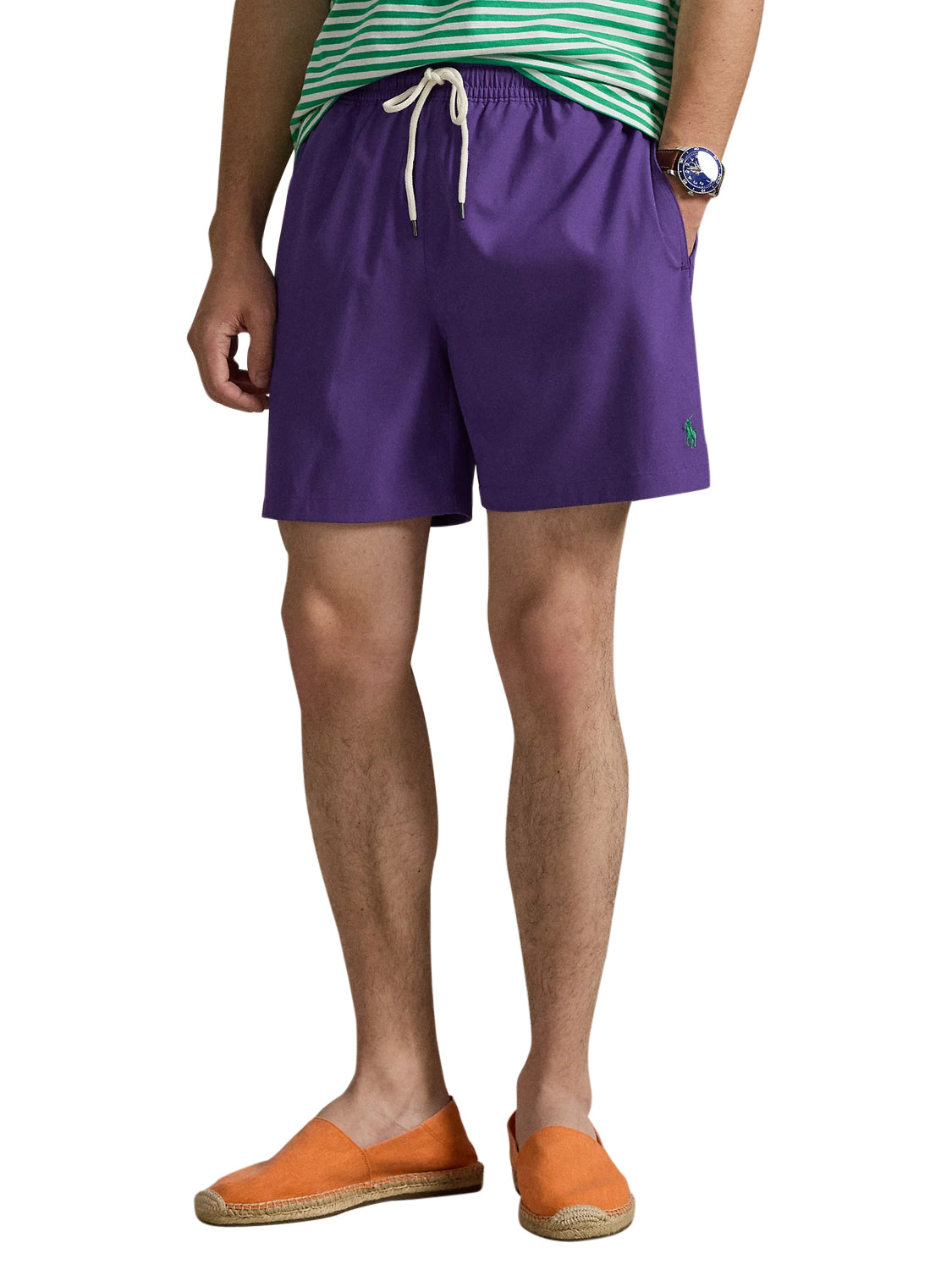 Costume Traveler Mid Boxer RALPH LAUREN Uomo - Viola