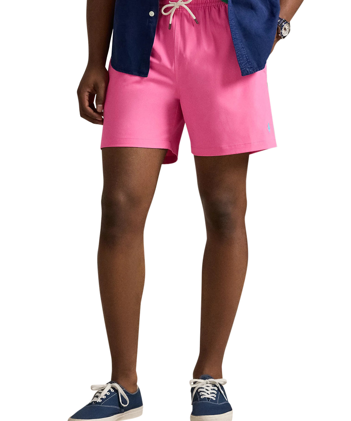 Costume Traveler Mid Boxer RALPH LAUREN Uomo - Rosa