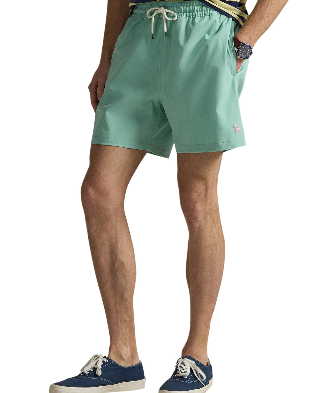 Costume Traveler Mid Boxer RALPH LAUREN Uomo - Blue