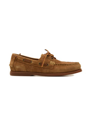 Mocassini da barca Merton in camoscio RALPH LAUREN Uomo - Beige