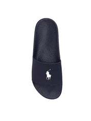 Ciabatta polo slide RALPH LAUREN Uomo - Blue