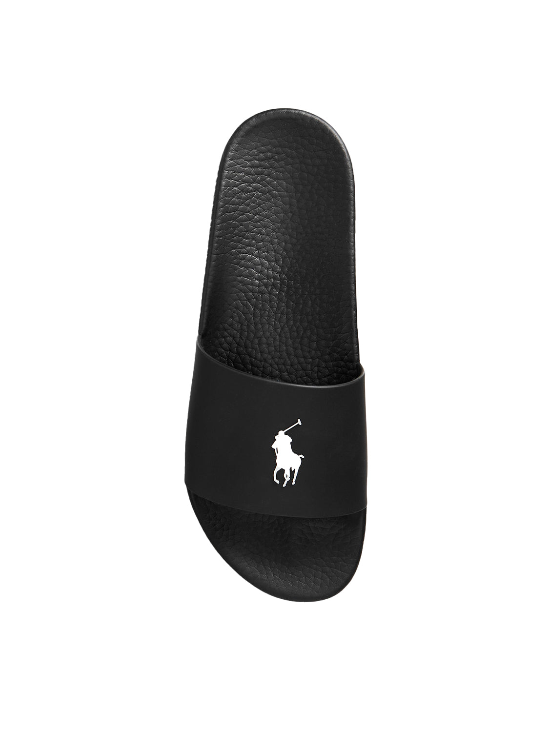Ciabatta polo slide RALPH LAUREN Uomo - Nero