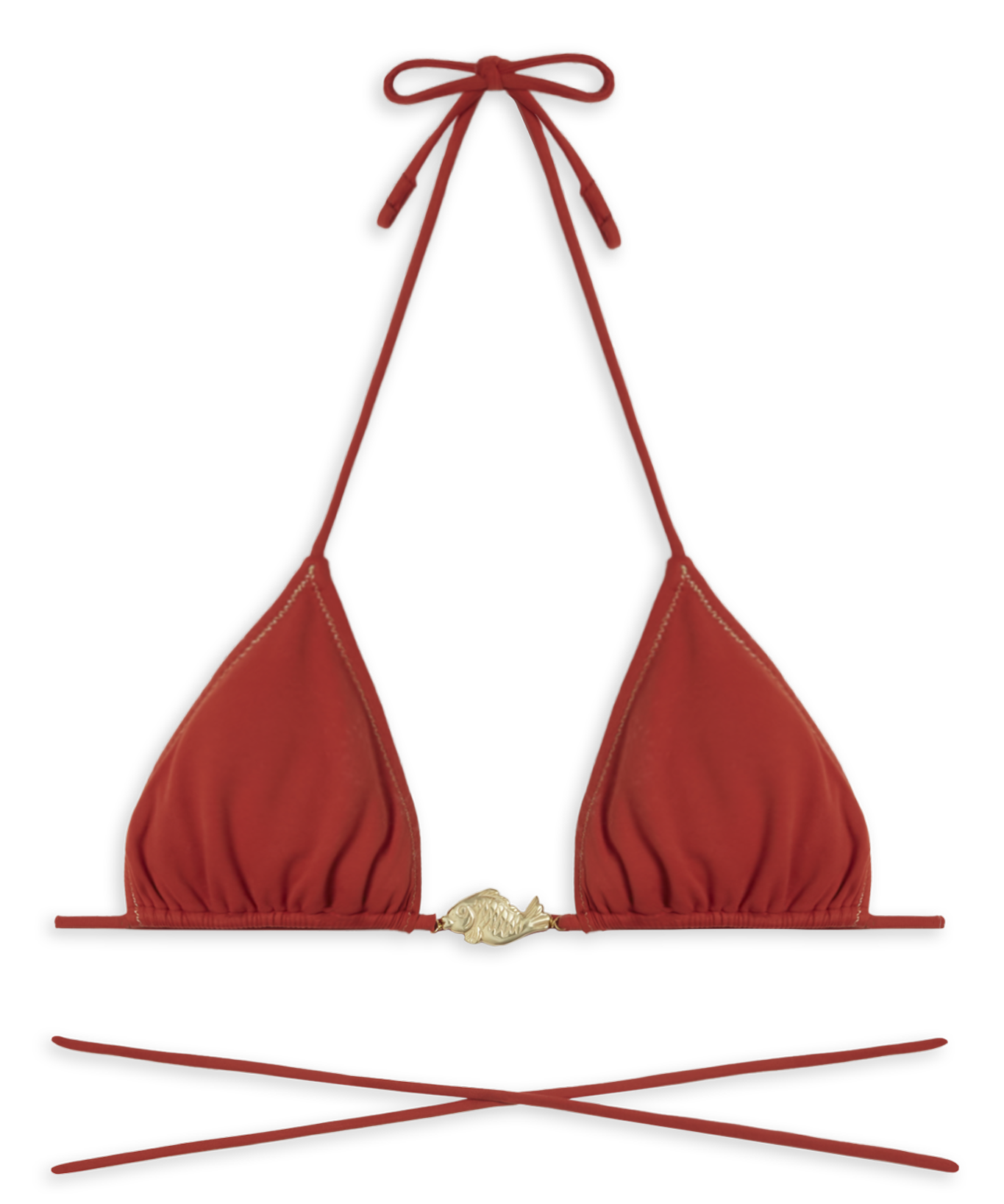 Costume Miami Bikini Top REINA OLGA Donna - Red Coral