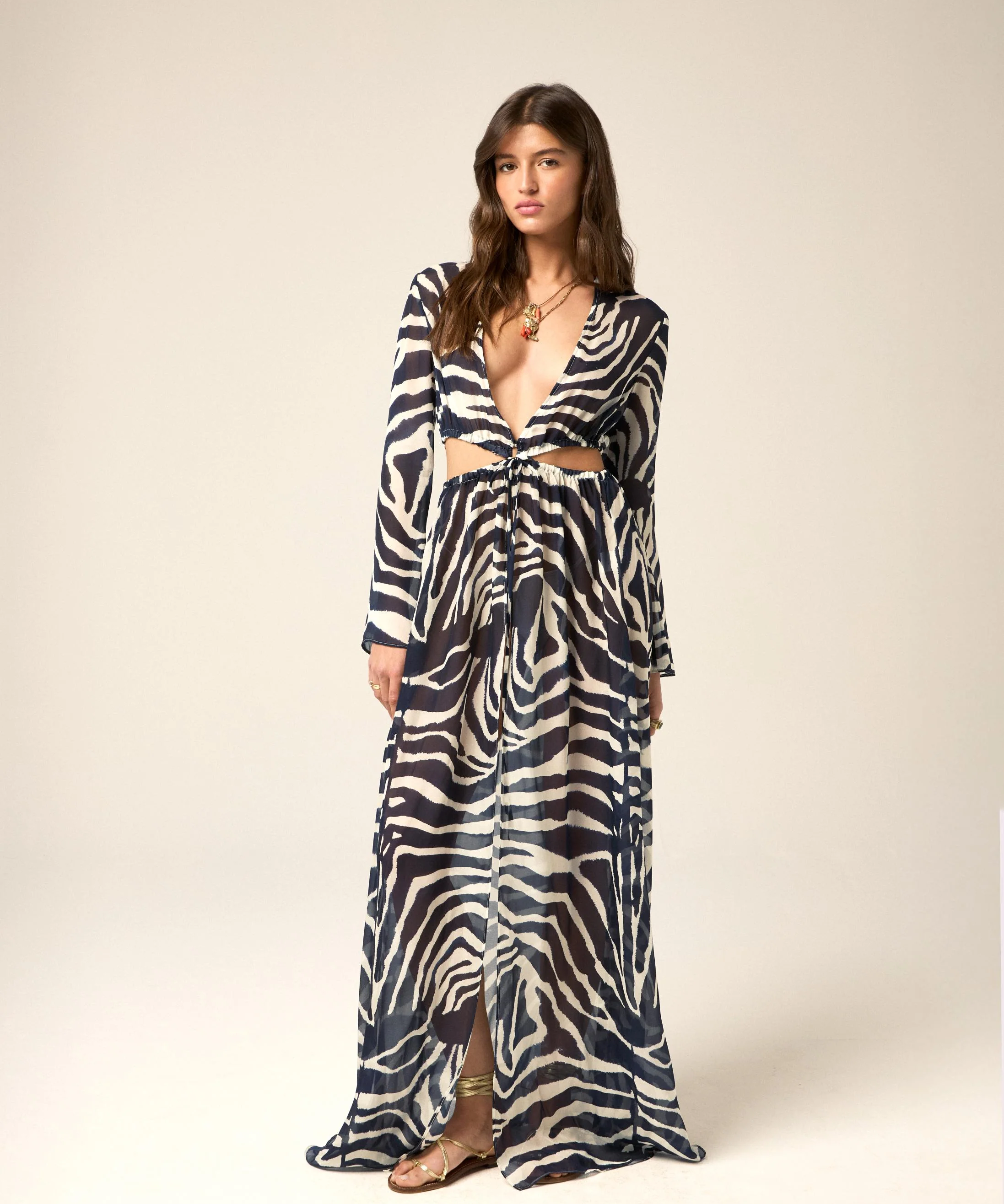 Abito Pina REINA OLGA Donna - Blue Zebra