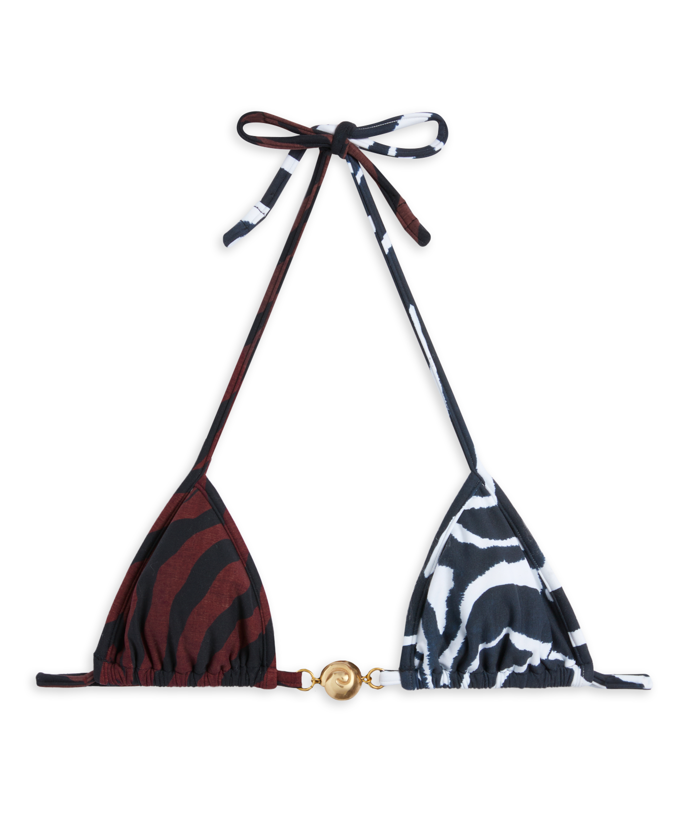 Costume Splash Bikini Top REINA OLGA Donna - 2 Tone Safari