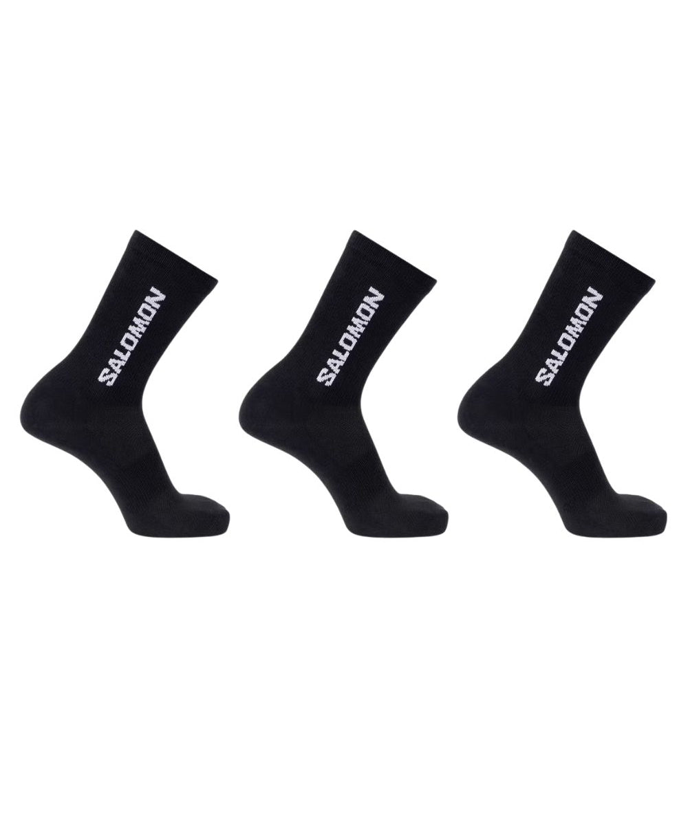 Calzini running Everyday Lite Crew 3 pack SALOMON Unisex - Nero